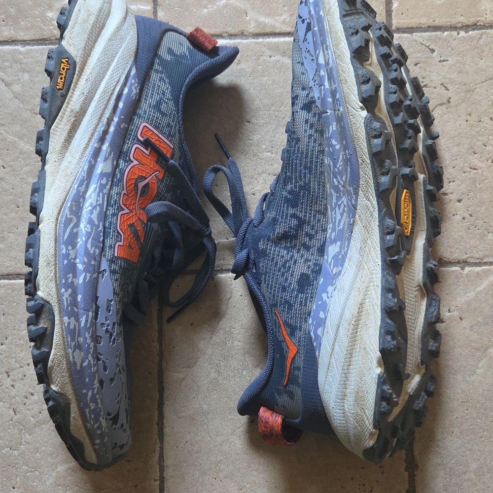 Hoka Speedgoat 6 Trail Running Shoes In Nautical Dusk/Sea Ice